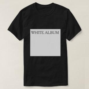 Camiseta Álbum Branco masculino T=Camisa