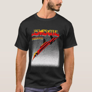 Camiseta Álbum Budgie Band Squawk v2