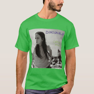 Camiseta Álbum de Dinossauro Green Mind retrô