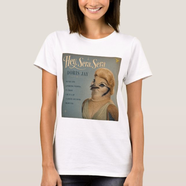 Camiseta Álbum de Doris Jay: uma Paródia (Frente)