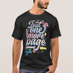 Camiseta Álbum de Recortes Só Mais Uma Página Scrapbooking