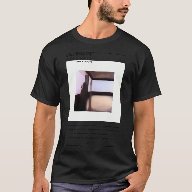 Camiseta Álbum Dire Straits (Frente)