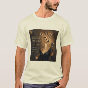 Camiseta Álbum Gazella Fitzgerald: uma Paródia