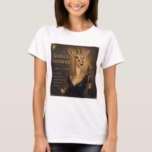 Camiseta Álbum Gazella Fitzgerald: uma Paródia