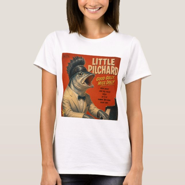 Camiseta Álbum Little Pilchard: uma Paródia (Frente)