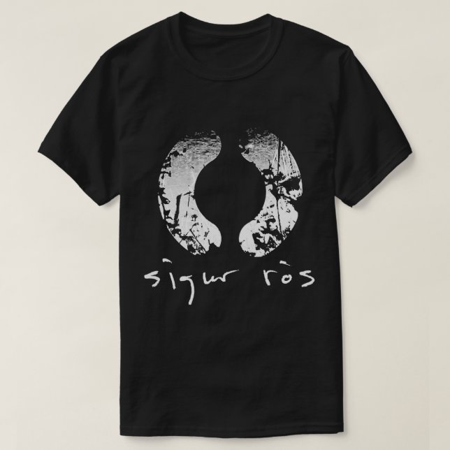 Camiseta ALBUM LOGO Sigur Ros Sticker (Frente do Design)