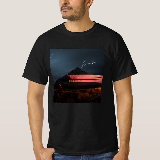 Camiseta Álbum o que poderia dar errado engraçado (Frente)