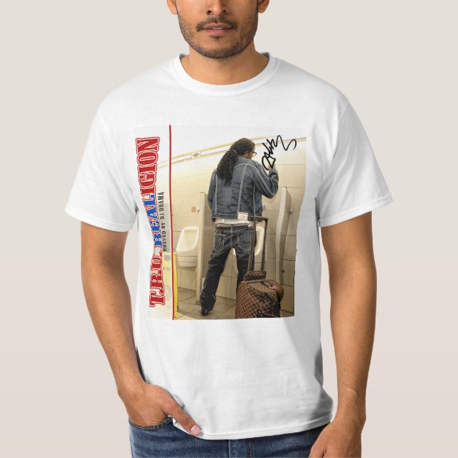 Camiseta Álbum T.R.U. REALigion (Frente)