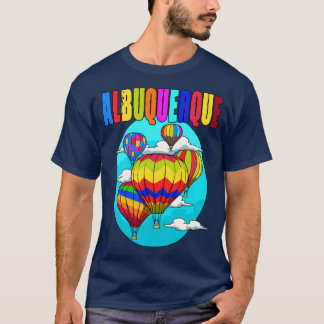 Camiseta Albuquerque Balão Novo Festival México Ar quente