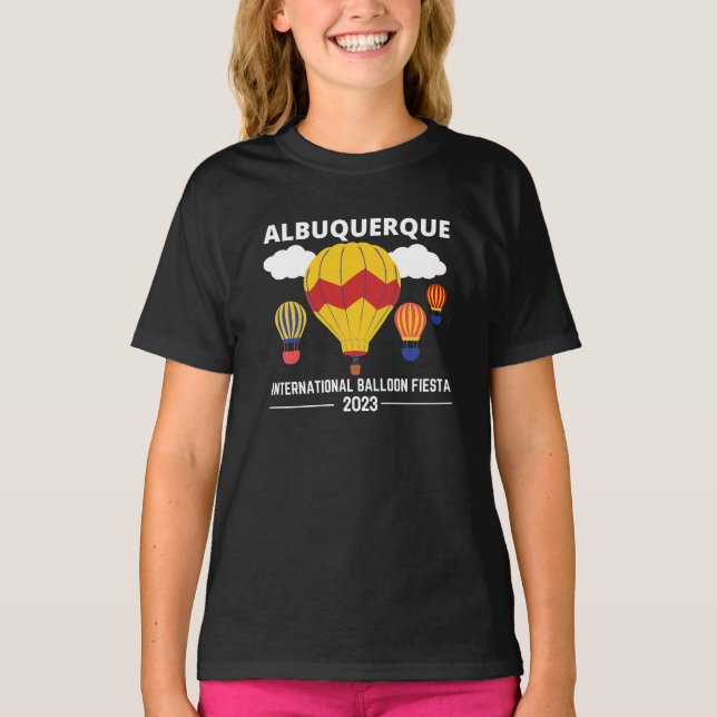 Camiseta Albuquerque Balloon Fiesta 2023 T-Shirt (Frente)