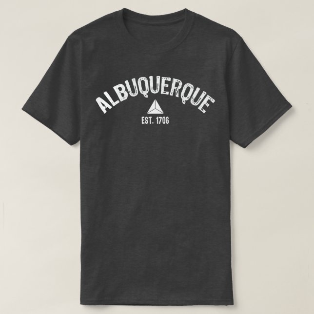 Camiseta Albuquerque Est 1706 (Frente do Design)