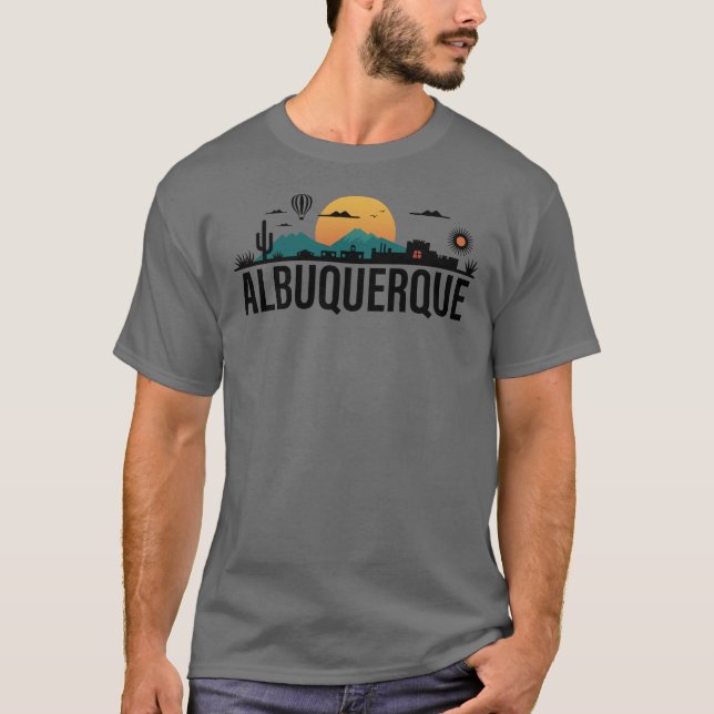 Camiseta Albuquerque Novo México (Frente)