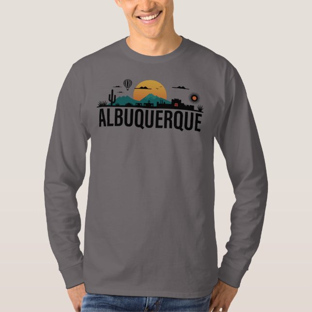 Camiseta Albuquerque Novo México (Frente)