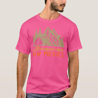 Camiseta Albuquerque Novo México Montanhas de Acampamento