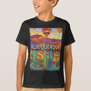 Camiseta Albuquerque Novo México Nm Oasis do Deserto Sd316