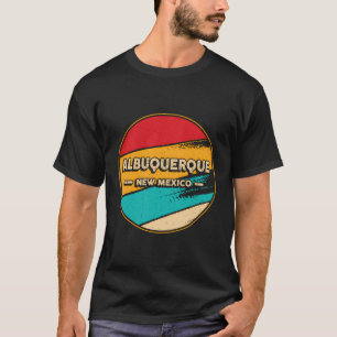Camiseta Albuquerque Retro Vintage Sunset Estado Americano