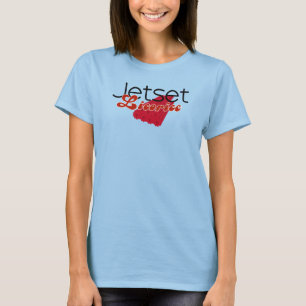 Camiseta Alcaçuz de Jetset > parte superior do círculo da