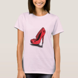 Camiseta Alcançar alto salgado e rasgado