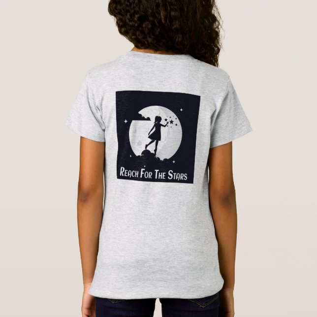 Camiseta “Alcançar as Estrelas “ (Verso)