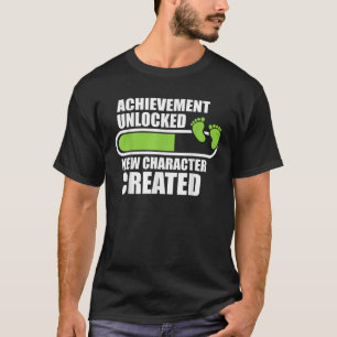 Camiseta Alcançar Novo Caráter Criado Funny P