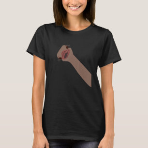 Camiseta Alcance de Buquê Emu Longo Pescoço