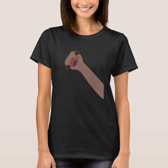 Camiseta Alcance de Buquê Emu Longo Pescoço (Frente)