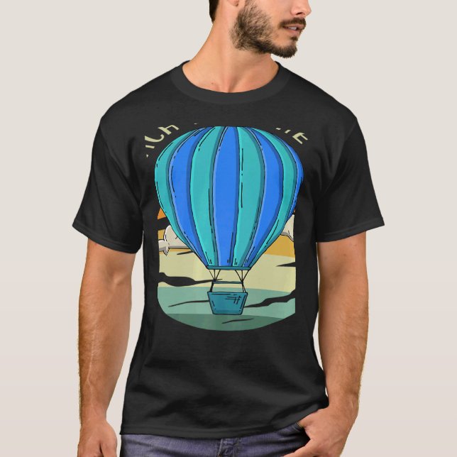 Camiseta Alcance Para A Bola De Ar Quente Aeronáutica Balon (Frente)