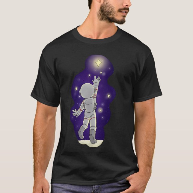 Camiseta Alcance Para As Estrelas (Frente)