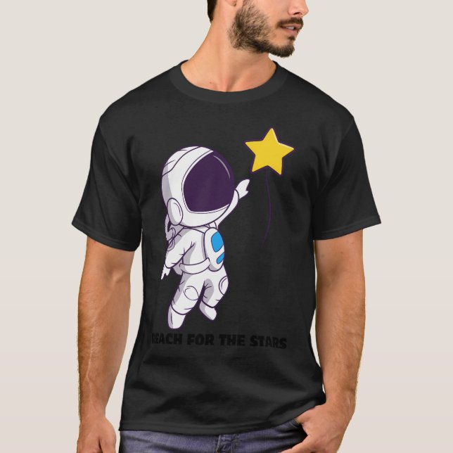 Camiseta Alcance Para As Estrelas (Frente)