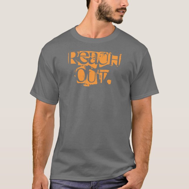 Camiseta alcance para fora (Frente)