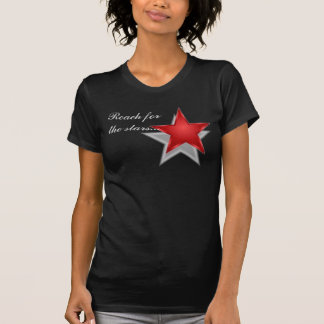 Camiseta Alcance para o t-shirt das estrelas…