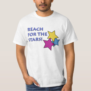 Camiseta Alcance para o T- Shirt Valor das Estrelas
