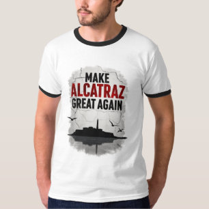 Camiseta Alcatraz Revival Club - Sátira Retroativa
