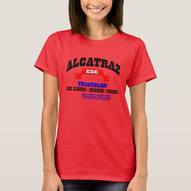 Camiseta Alcatraz Triathlon (Frente)
