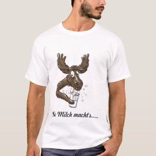 Camiseta Alce alarma - o leite machts