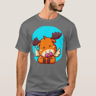 Camiseta Alce Bestial Com Cartografia Pacificadora
