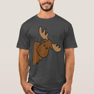 Camiseta Alce Cute Reno Cervo Divertido Alasca Alce Pequeno