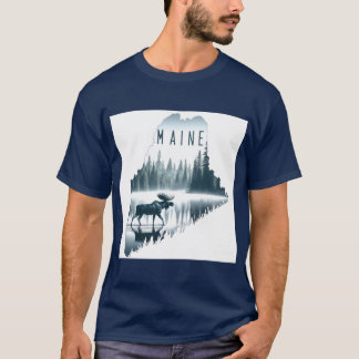 Camiseta Alce do Maine