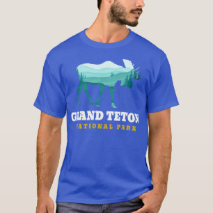 Camiseta Alce do Parque Nacional Grand Teton