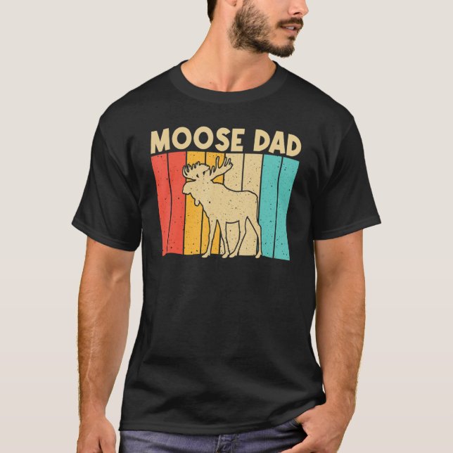 Camiseta Alce legal Do Padre Moose Deer Elk, Pai (Frente)