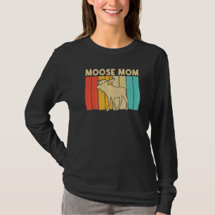 Camiseta Alce Legal Para a Mamãe Rena Fêmea Touro Alce
