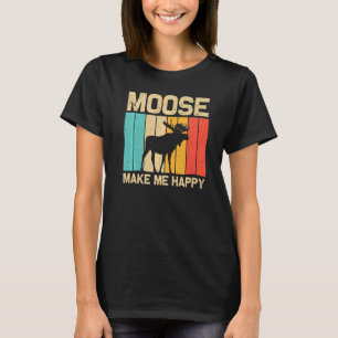 Camiseta Alce legal Para Homens Moose Alaska Moose Elk Hu