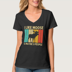 Camiseta Alce Legal Para Homens Mulheres Alce Alasca Alce C