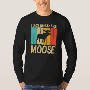 Camiseta Alce Legal Para Homens Mulheres Alce Alasca Alce V