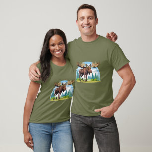 Camiseta Alce macho