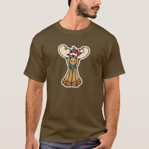 Camiseta alce natalino bobo