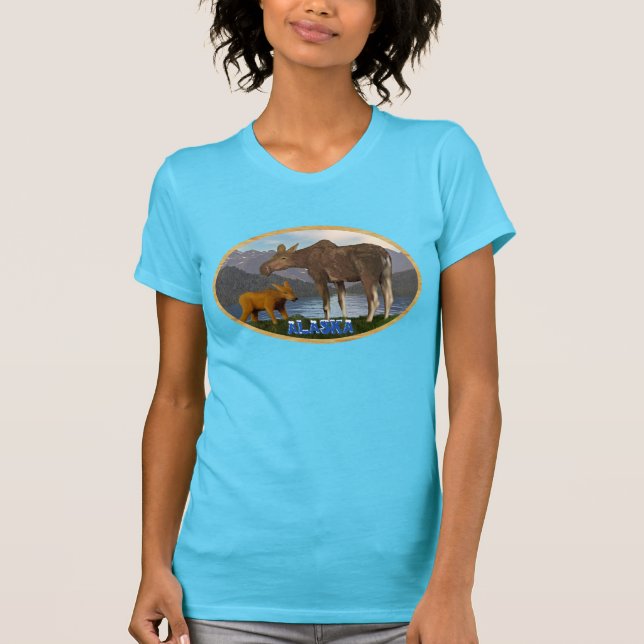Camiseta Alce no Prado (Frente)