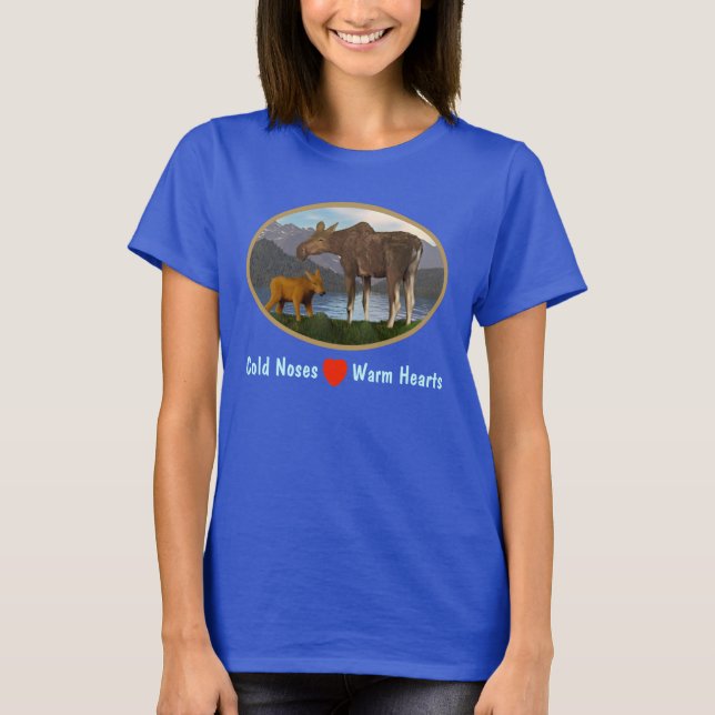 Camiseta Alce no Prado (Frente)