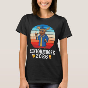 Camiseta Alce Sênior 2026 Cl Dia de Formatura Com Diploma