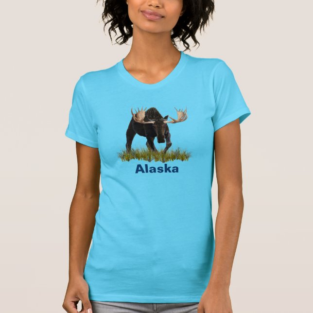 Camiseta Alce Touro Carregando (Frente)